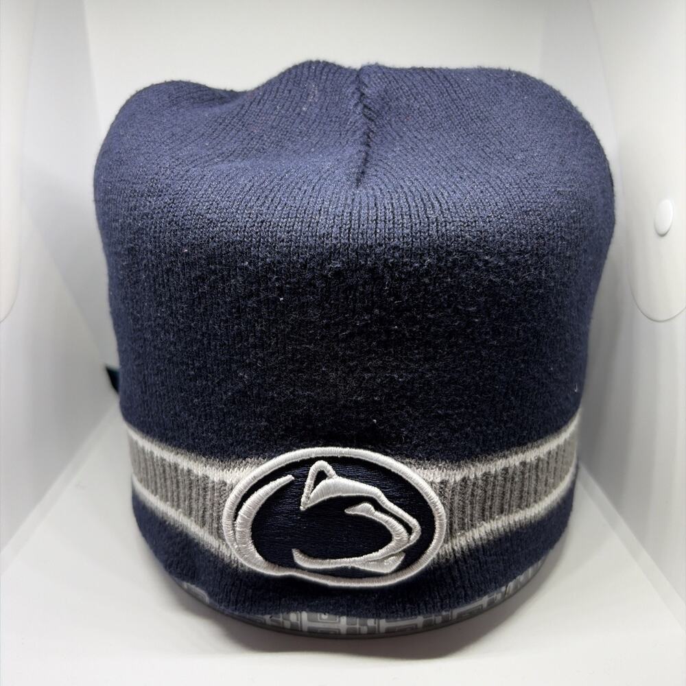VTG Penn State Nittany Lions Winter Beanie Cap Hat Warm Navy Blue